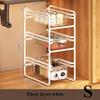 Scalable Kitchen Storage Rack Waterproof Antirust Withdrawable Type Storage Racks Household Simplicity Vegetable Fruit Basket