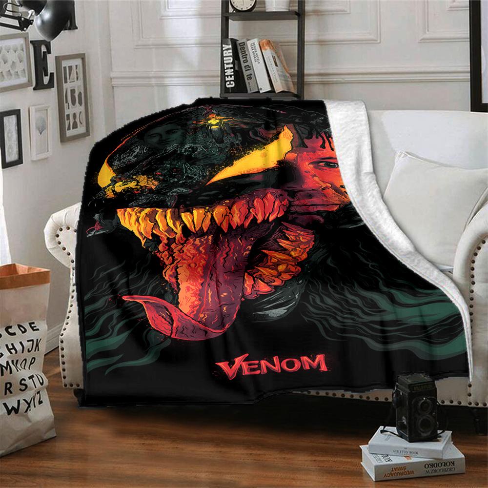 1pc Carnage Statue Display flannel Blanket for Super Soft Cute Comfort Blanket for Travel Bedding Couch Sofa Blanket Y82521