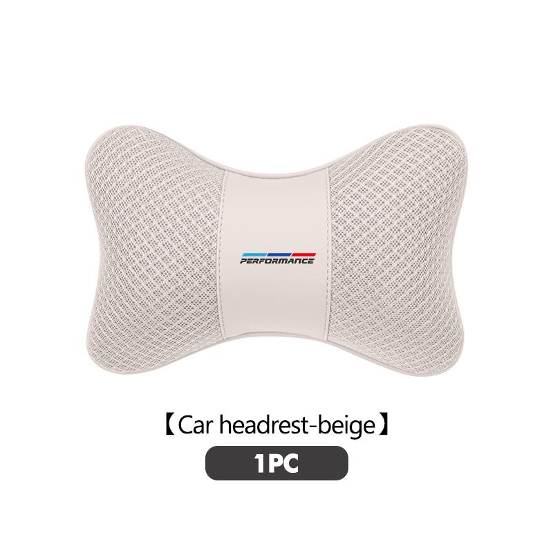 tclvr3 For BMW New Breathable Car Seat Cushion Neck support Support Headrest Pad Pillow 1 3 5 Series X1 X3 X4 X5 X7 G20 G38 F20 F39 F48