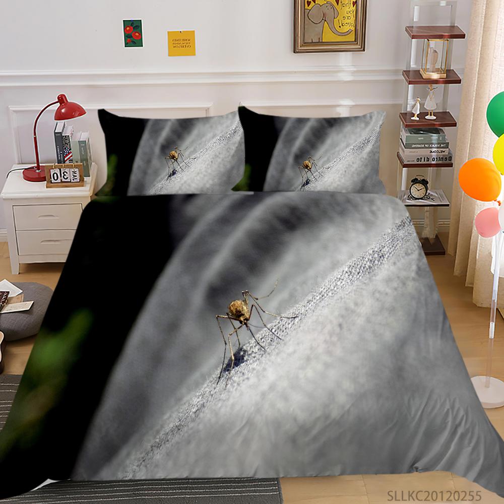 Duvet Cover Washed Breathable Home Bedding Set Microfiber Children Teen King Double Size Highly Quality Misquito Quilt Cover