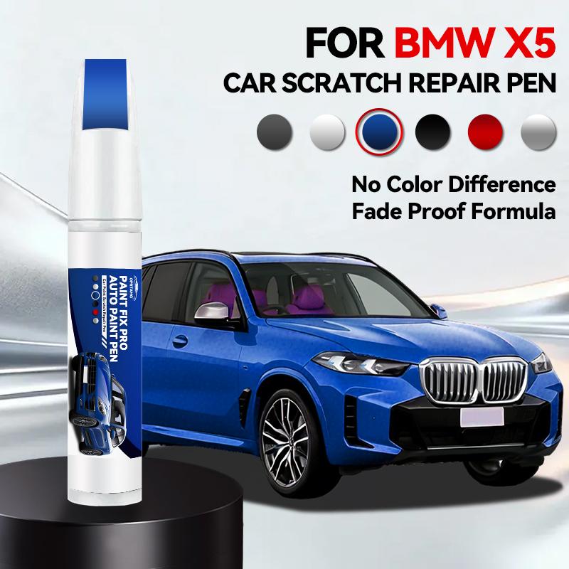 Car Paint Repair Pen For 1999-2025 BMW X5 Paint Scratch Repair Accessories Grey C5A White 300 Black 416 Green C3D Blue C1K
