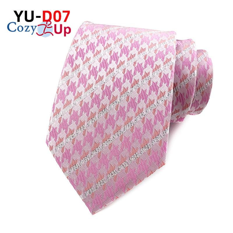 Уютный ап 3,15 дюйма(8 см) Модный полосатый мужской галстук с узором пейсли в клетку и цветком на свадьбу