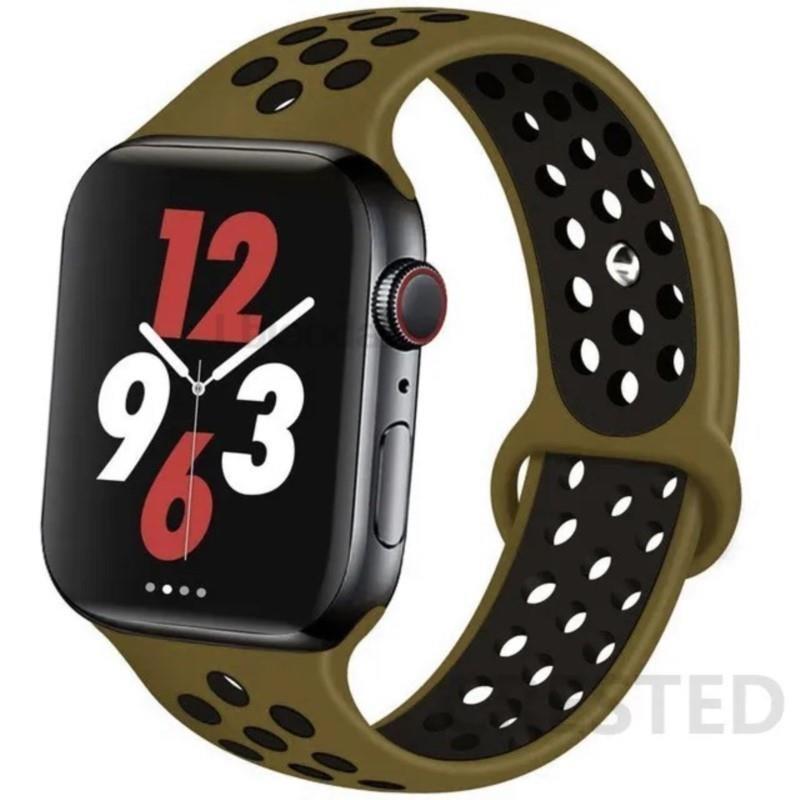 Silicone band For Apple Watch 11 strap 44mm 40mm 45mm 41mm 42mm 46mm correa bracelet iWatch Series 10 8 SE 3 6 7 9 Ultra 2 49mm
