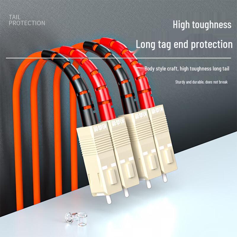 Baisen De 50/125 Multimode Duplex Fiber Optic Patch Cable