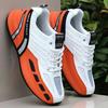 Fashion Men's Leather Casual Sneakers Designer Men's Cushioned Outdoor Running Shoes 2024 New Anti Slip Sports Shoes Big Size 47