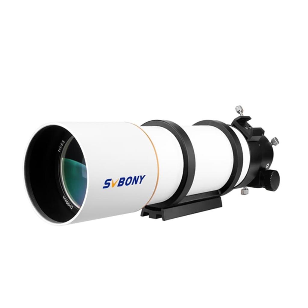 SVBONY SV48P Astronomical Telescope 90mm Lens Tube OTA Refractor Telescope Focal Length 500mm FMC RAP Double Speed Focuser Rotation Angle For