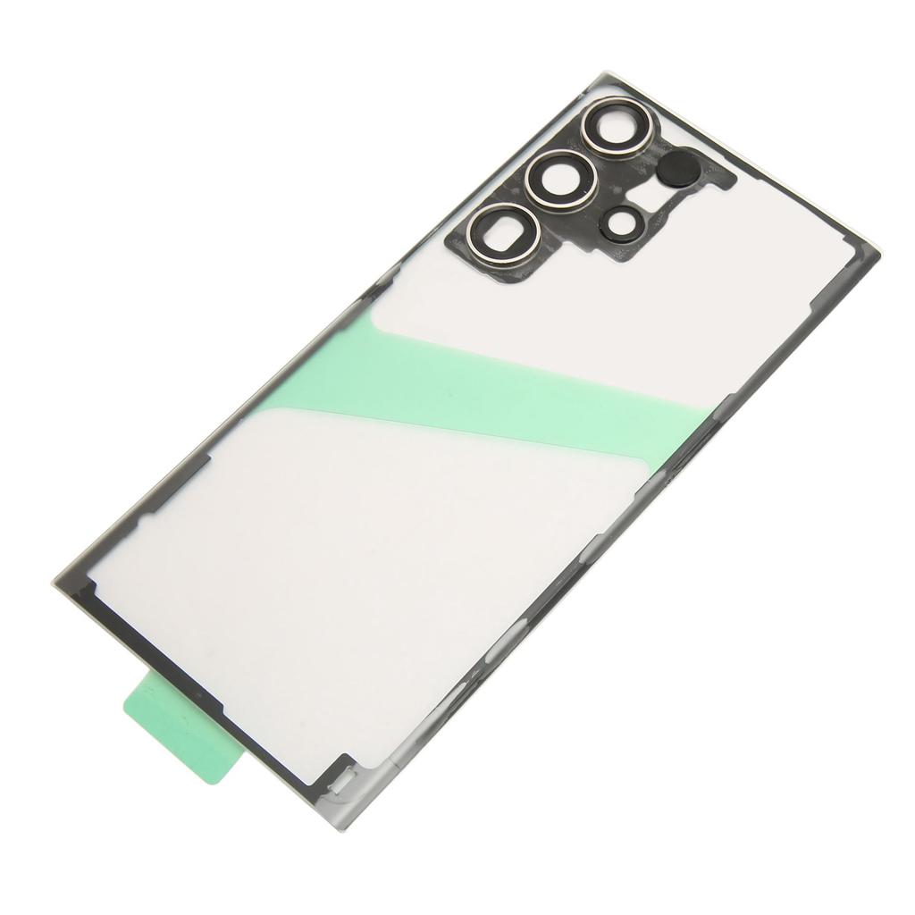 Back Glass Cover Replacement for Galaxy S23 Ultra 5G Transparent Phone Rear Panel Housing Cover