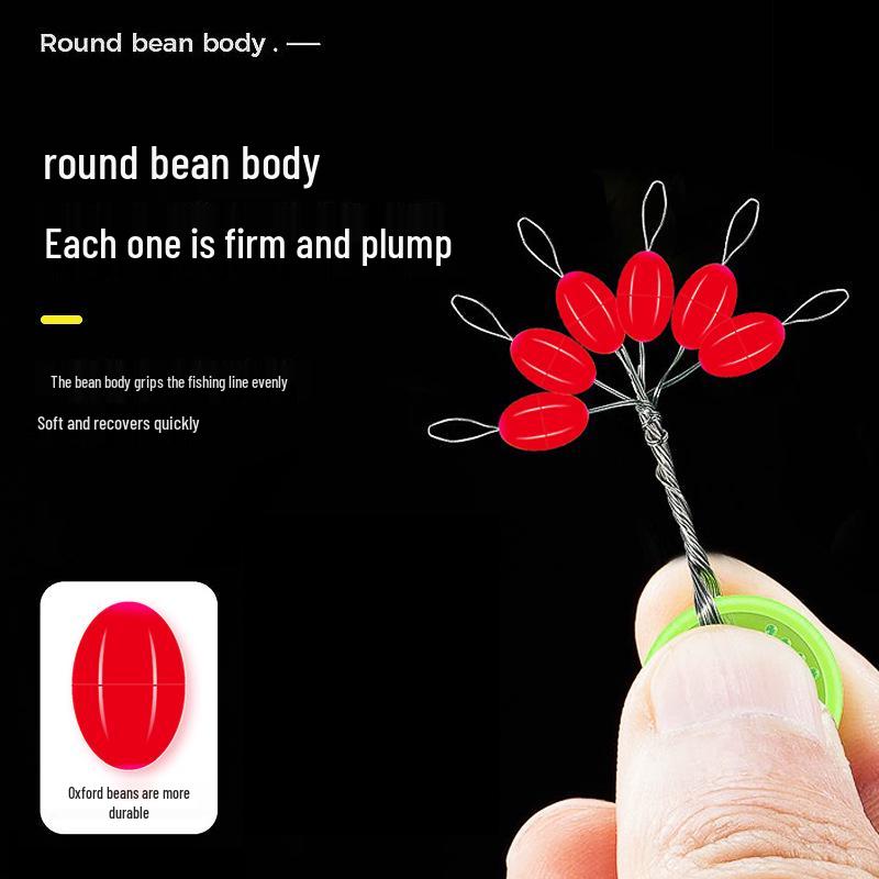 Светящиеся силиконовые космические бобы: Большие оливковые стопоры для рыбалки в море и для якорей дальнего заброса.