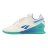 Reebok Legacy Lifter 3 Chalk Unleashed зеленые синие мужские кроссовки кремовые кинетически-синие 100201520