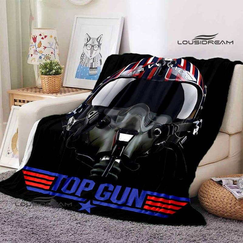 Классический фильм Top Gun Плед Детский теплый и красивый плед Мягкий и удобный плед Подарок на день рождения