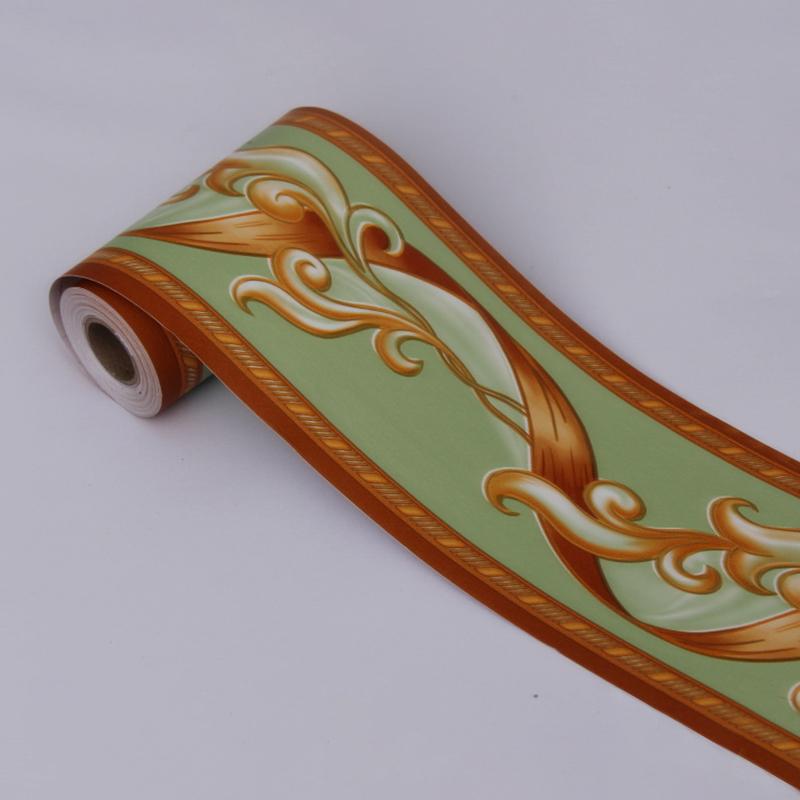 9 метров ПВХ водонепроницаемый линия талии пасторальный стиль самоклеящиеся настенные плинтусы линия обои декор гостиной бордюр настенная наклейка