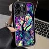 Чехол для телефона iPhone 17 Air 16E 15 16 Pro Max Мандала Подсолнух Мечтательный Стиль Чехол 14 Plus 13 12 Mini Мягкая Силиконовая Оболочка Funda