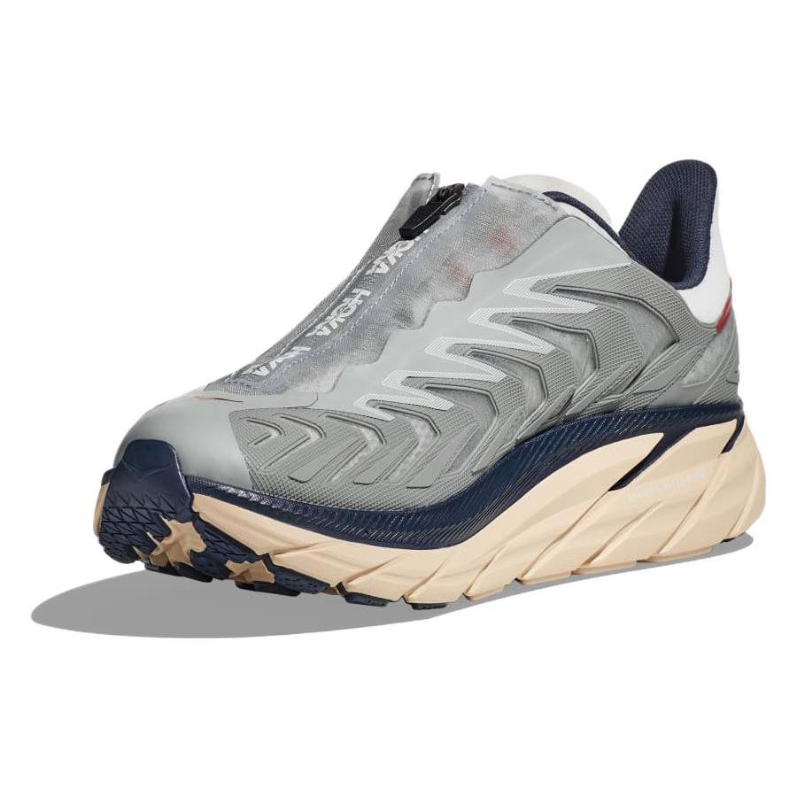 HOKA One One Проект Клифтон Вязаные Беговые 'Серо-Бежевые' 1127924-LSSD