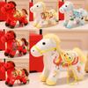 Chinese Zodiac Horse Plush Toy With Soft Pp Cotton For Lunar New Year Gift And Decoration