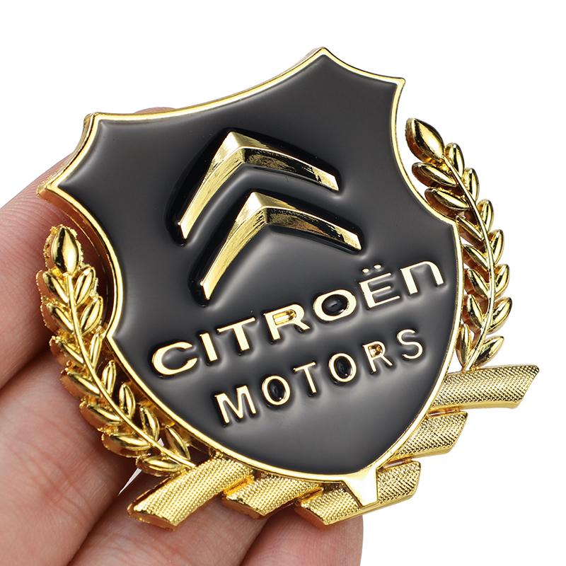 APG1 3D Metal Car Emblem Badges Stickers Car Window Sticker For Citroen C4 C3 C2 C1 Berlingo Xsara Grand Picasso Car Styling Paster