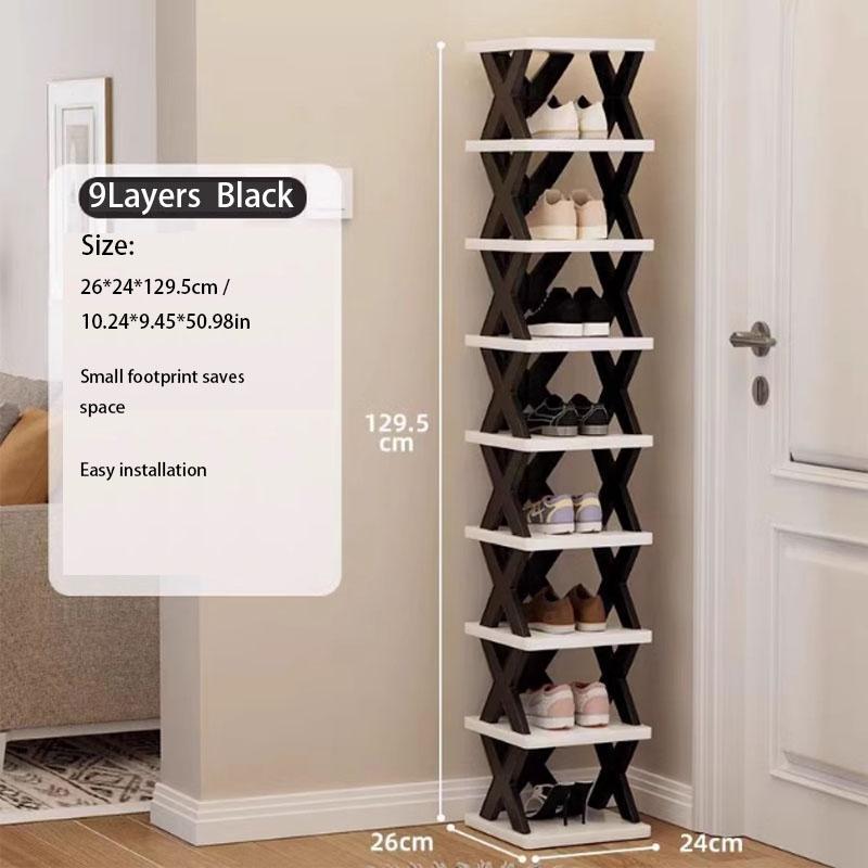 Стойка для хранения обуви, разборная стойка для обуви, экономит место на полке дома, многоярусная, для гостиной, общежития, спальни, простая стойка для обуви, цветной шкаф