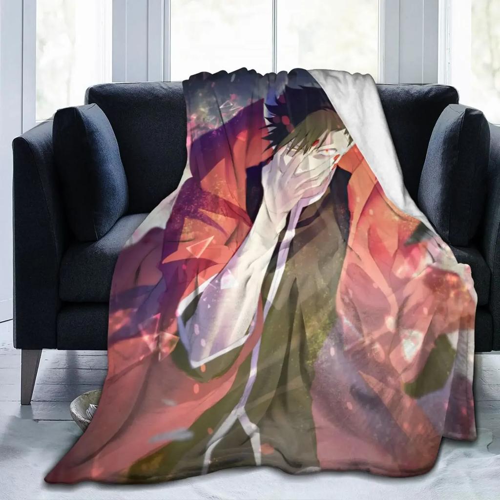 Super Soft Light Weight Throw Blanket Tetsuro Kuroo Haikyuu Summer Quilt for Bed Couch Sofa