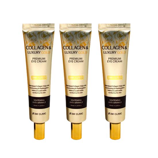 3w Clinic Крем для век Collagen Luxury Gold 40 мл (3 варианта)