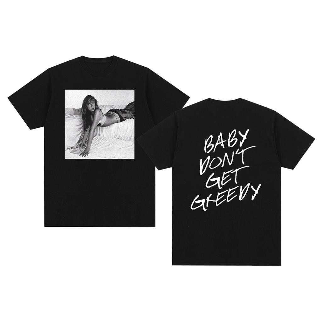 Tate Mcrae Vintage tshirt Greedy Album Tour Merch Cotton Men T shirt New TEE TSHIRT Womens tops