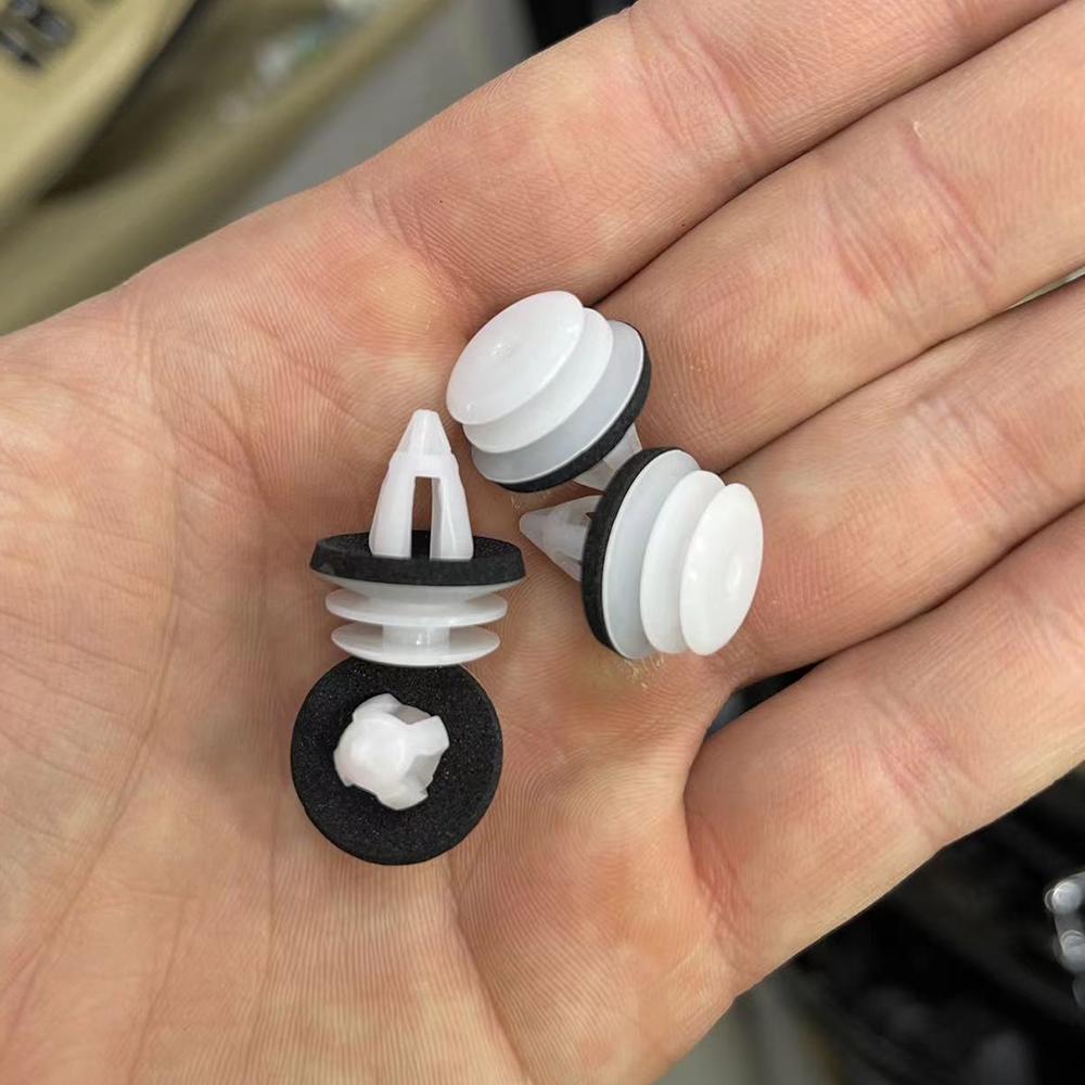 10X для BMW X5 E53 2000 2001 2002 2003 2004 2005 2006 Автомобиль Передняя Задняя Дверная Панель Заклепки Подкладка Отделка Клипсы 51418224768