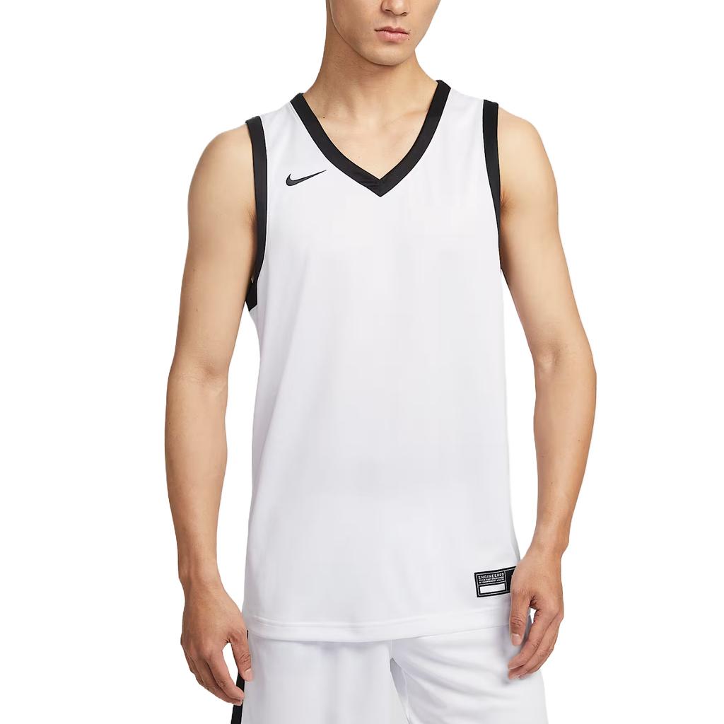 Nike Fashion Trend Versatile Comfortable Basketball Jersey Men Tops White IB8638-100