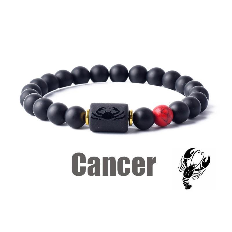 12 браслет со знаком зодиака Homme Созвездие браслеты для мужчин Рак Дева Лев Весы браслет Для женщин подарок дружбы ювелирные изделия на руке