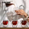 MHW-3BOMBER Двустенные стеклянные кружки, многоразовые, с защитой от ожогов, для чая, эспрессо, рюмки, бокалы для вина, аксессуары для бара и кухни, для кофе.