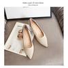 Pointed Head Shallow Mouth Single Shoes Women's Autumn New Flying Woven Temperament Women's Shoes Stiletto High Heels