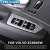 Для Volvo XC90 Левый рульокно 2015- кнопка декоративная рамка панель кнопок стеклоподъемника декоративные наклейки автомобильные аксессуары