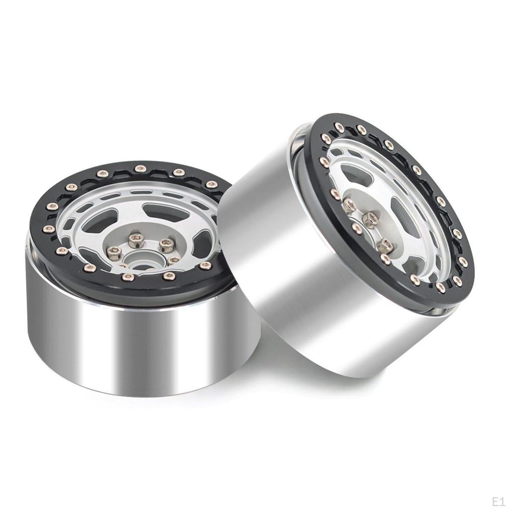 Комплект из 4 ступиц колесных дисков RC для автомобиля D90 с колесами Beadlock 2,2 дюйма