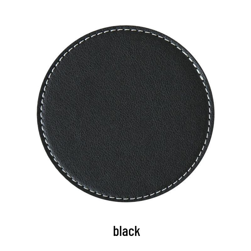 Nordic PU Leather Coaster Set
