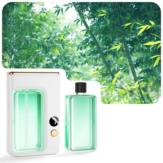 Автоматический ароматерапевтический диффузор с парфюмом, 7 уровней дезодорации, освежитель воздуха, перезаряжаемый увлажнитель воздуха с эфирным маслом