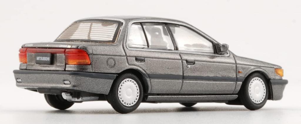 BM CREATIONS Mitsubishi Lancer GTI 1988 Silver LHD Finished Product 1/64
