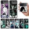 Чехол для телефона Bleach Улькиорра Сифер 4 Zflip7 Zflip6 Zflip5 для Samsung Z Flip 7 6 4 5 3 Flip4 Flip5 Flip6 5G Защитный корпус Fundas Zf