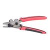 Fiber Optic Stripper Stainless Steel Blade PVC Anti Slip Handle Multifunctional Fiber Wire Cutter Stripping Pliers