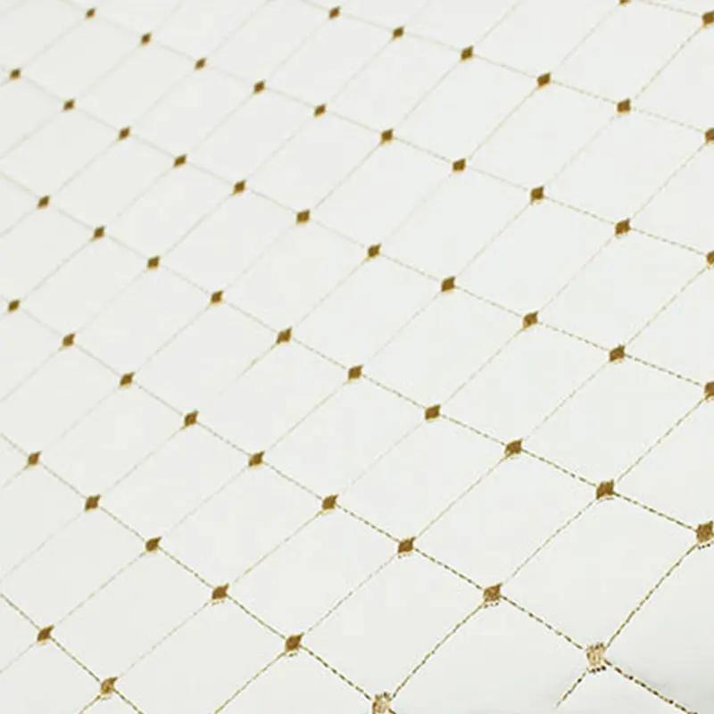 1m PVC Imitation Leather Fabric with Sponge Synthetic for Sew Bag Sofa Sponge Quilted Auto Interior Material Artificial Leather