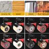 3000rpm Industrial Burnishing Sander 1400W Polishing Wire Drawing Machine Metal Wood Ceramic Tile Polisher
