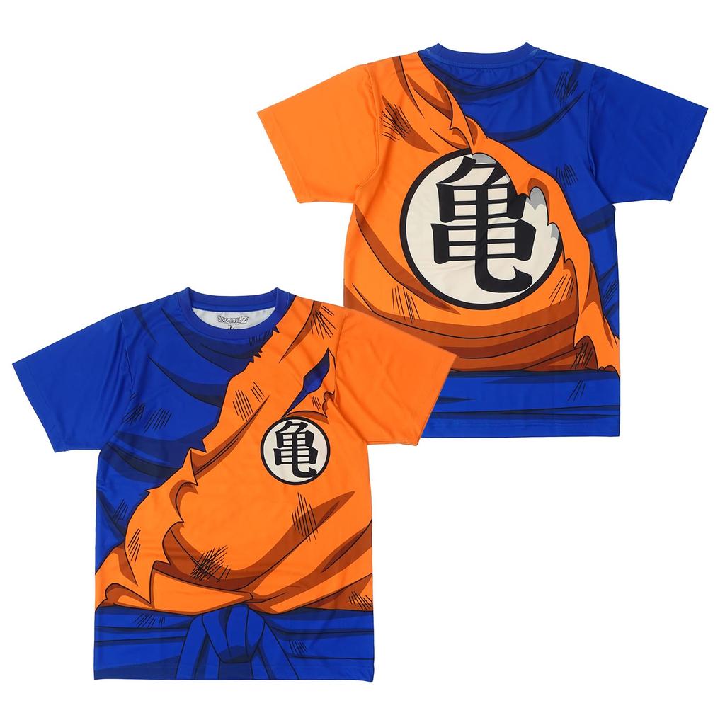 Мяч Повседневный Dragon Ball Z Компрессионный Narikiri Goku Боевая форма Черепаха Стрейч Пот Впитывающий Быстросохнущий Товары Персонаж Оранжевый [Dragon Z]