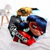 Персонализированный зонт с принтом божьей коровки L-Ladybug - Автоматическое открытие/закрытие, Прочный каркас с восемью ребрами, Автоматически складывающийся зонт