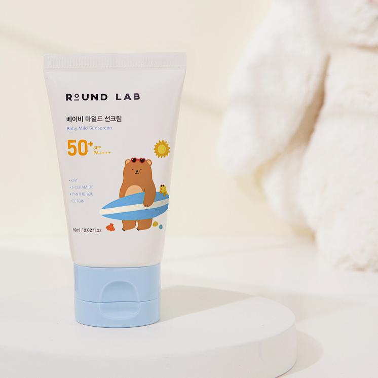 ROUND LAB Baby Mild Sunscreen SPF 50+ PA++++ 60ml