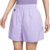 Новые повседневные шорты Nike SS25 женские светло-фиолетовые HJ0264-515