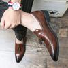 New Spring Tassels Leather Men Pointed Loafers Breathable Flats Outdoor Men Shoes Casual Footwear Male Lightweight Shoes