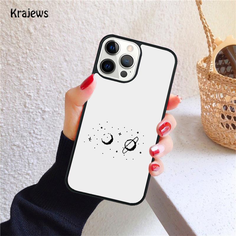 SPACE Soft Phone Case For iPhone 17 Air 16 15 14 Max Plus 11 12 13 Pro Max Phone Cover coque Shell Fundas