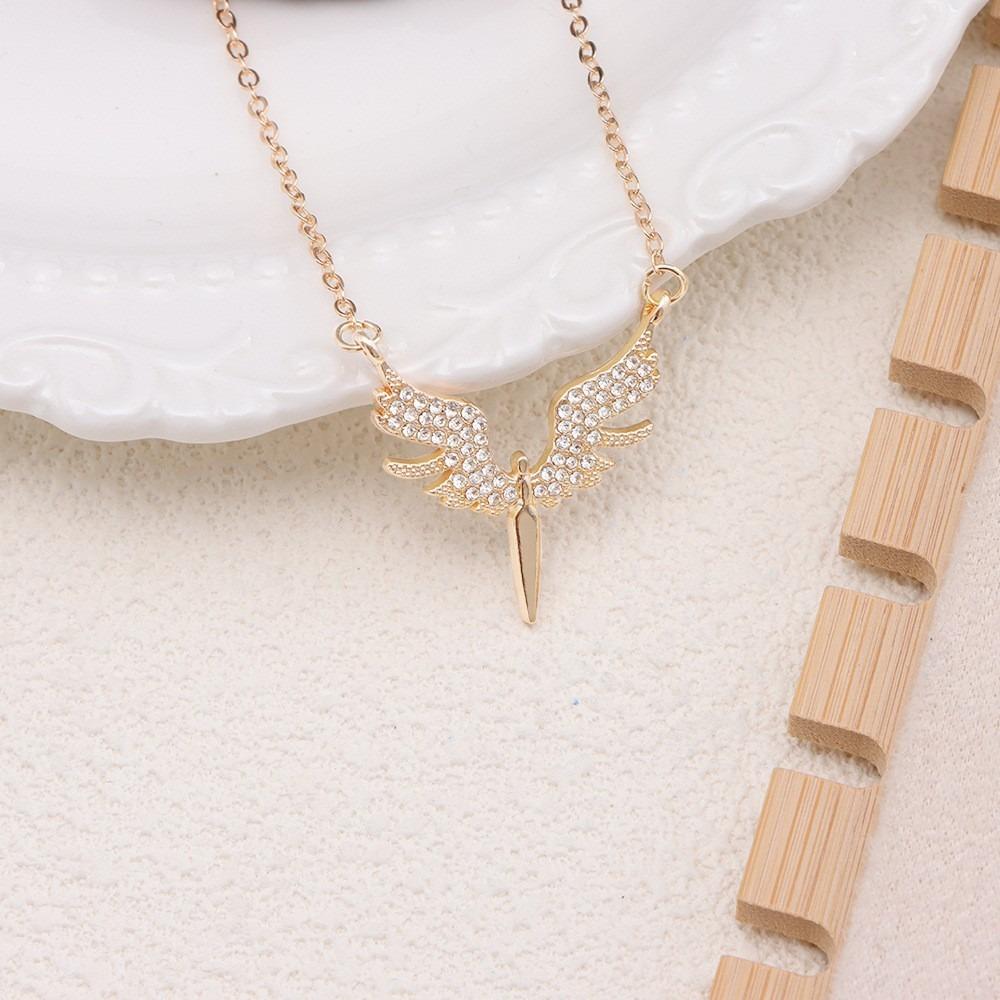 Hip-hop Square Zircon Cross Necklace European and American Punk Personality Men and Women Couple Pendant Accessories