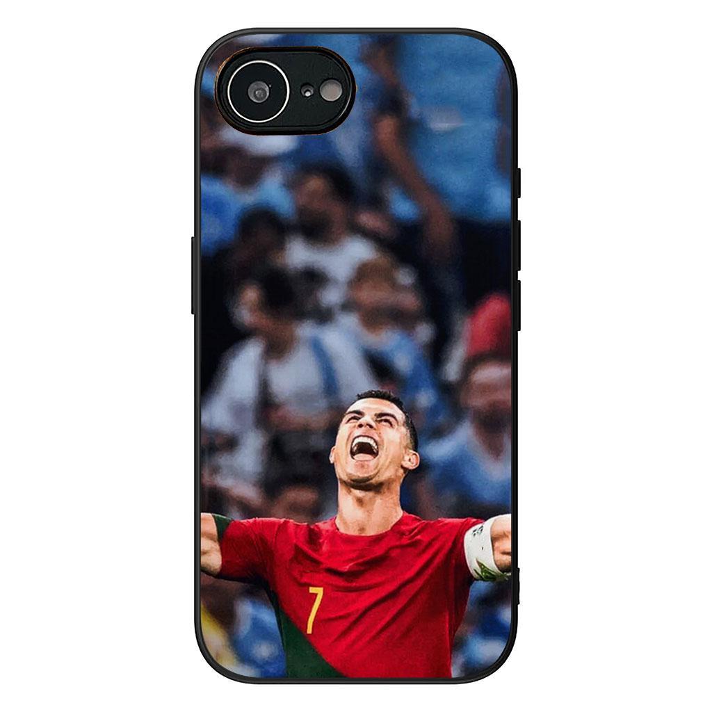 Soccer King CR7S No 7 Football No7 Phone Cover for Apple iPhone 16 15 14 Plus 13 12 Mini 17 Pro Max + ProMax 16E Air Case