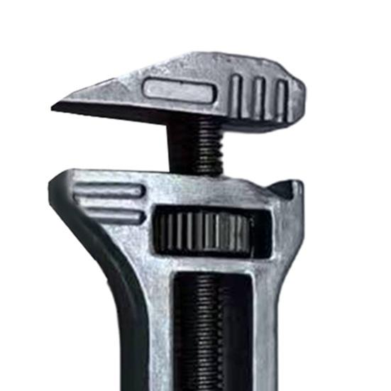 Keychain Bottle Opener Mini Wrench Rustproof Corrosion Resistant Adjustable Compact Size Portable Alloy Multi-tool