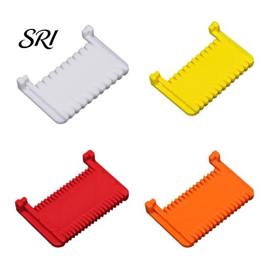 Edge Seam Guide Clip-On Sewing Ruler Stitch Lock And Gauge Quilting Template with Clip 1.5mm 2mm 3mm 4mm Spacing Hand Tool for Even Stitches Alignment