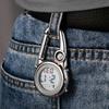Clip on Carabiner Digital Watch Luminous Sports Watches Carabiner Watch for Hikers Mountaineering O