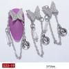 Crystal Charms Nail Art Jewelry Pendant Chain Butterfly Nail Rhinestones Nail Art Decorations