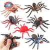 Oenux Wild Insect Animal Model Caterpillar Lizard Spider Gekko Chameleon Action Figures Soft TPR Halloween Trick Toy Kid Gift